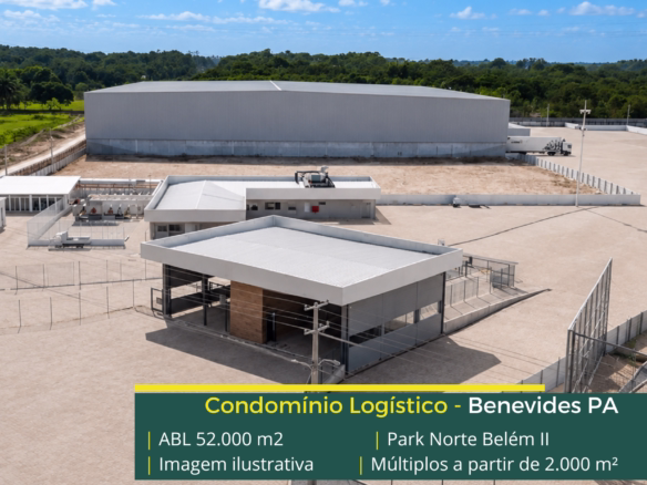 Galpão para locação em Benevides PA com localização estratégica, infraestrutura moderna e excelente acesso para operações logísticas.