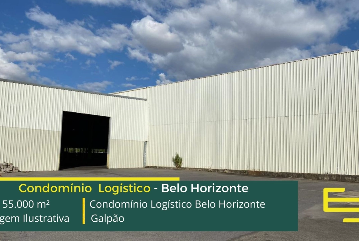 Aluguel de galpões logísticos e industriais. As melhores ofertas de galpão para alugar em Belo Horizonte