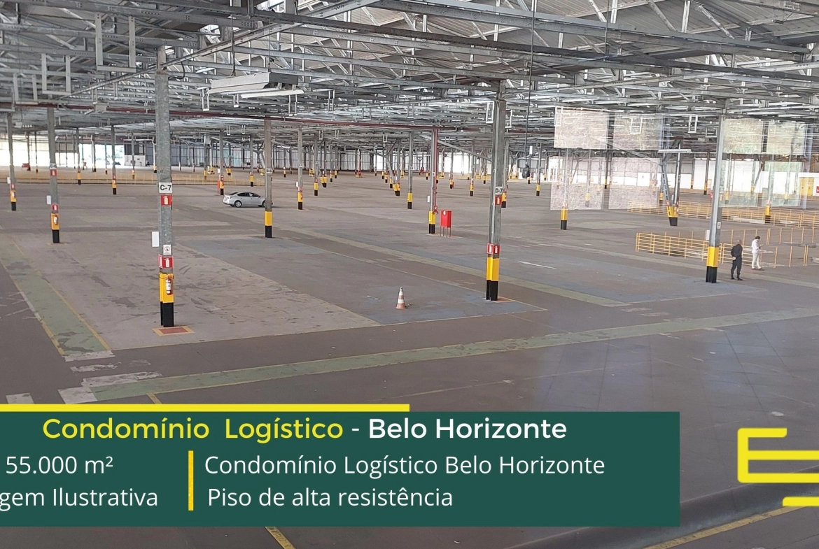 Aluguel de galpões logísticos e industriais. As melhores ofertas de galpão para alugar em Belo Horizonte