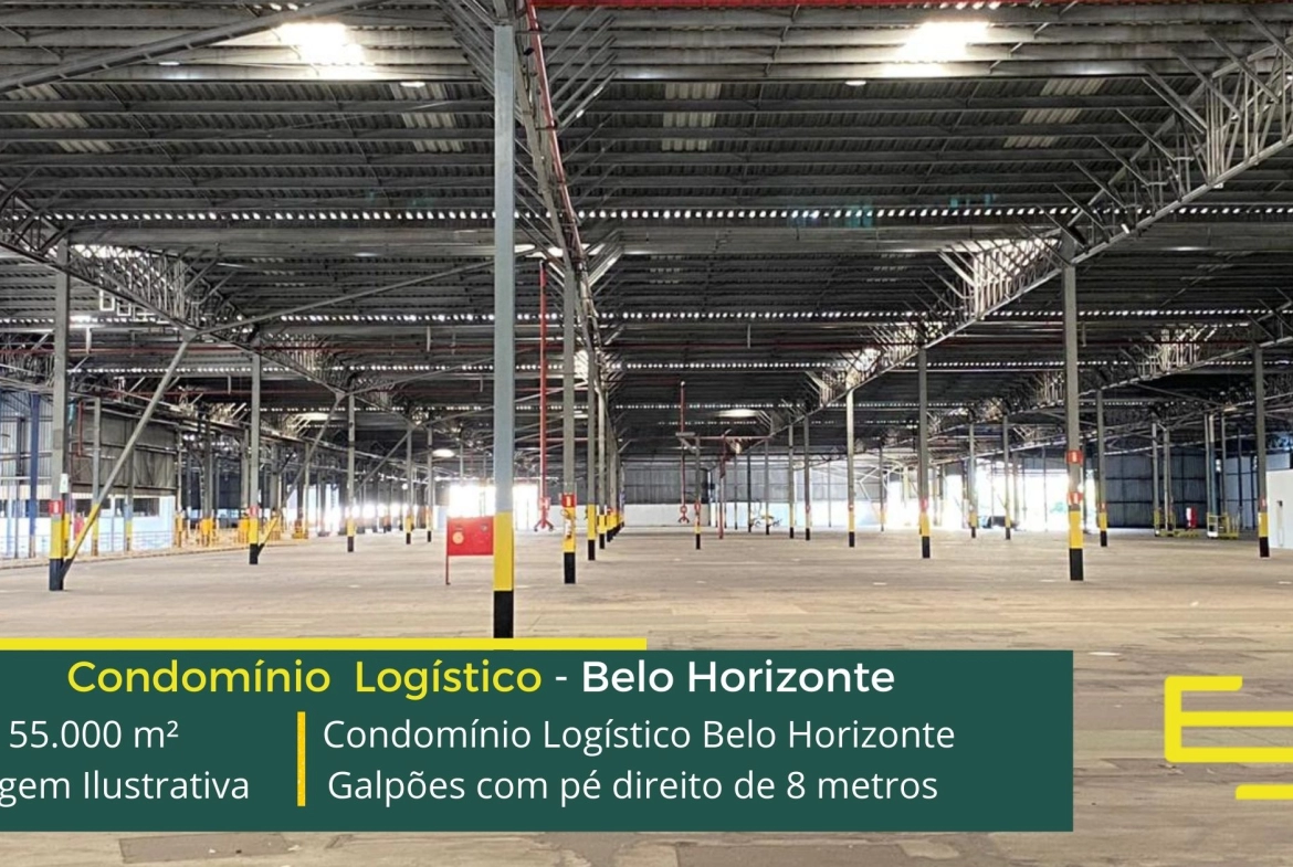 Aluguel de galpões logísticos e industriais. As melhores ofertas de galpão para alugar em Belo Horizonte