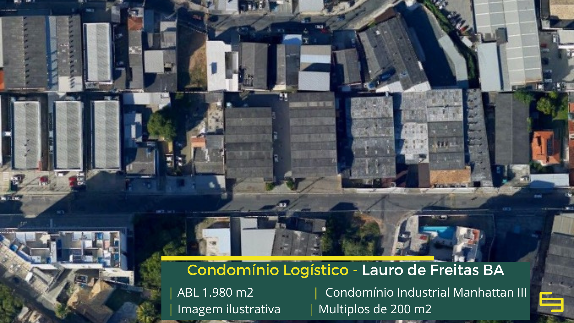 Locação de galpão em Lauro de Freitas - Manhattan III. Galpões/Armazéns/Condomínios logísticos e industriais para alugar em Lauro de Freitas.