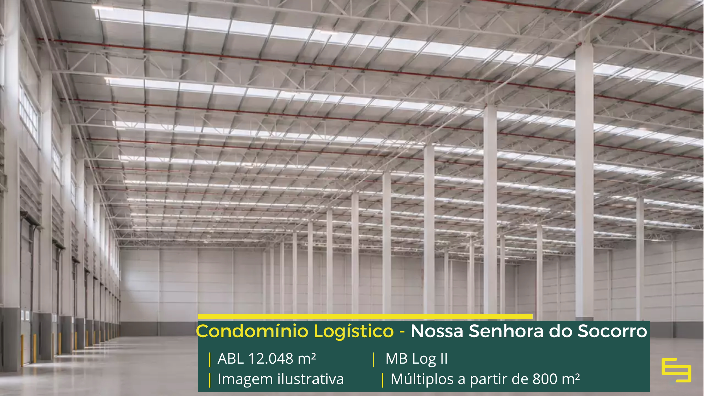 10 MB Log II Sergipe, condomínio logístico classe AAA em Nossa Senhora do Socorro, com 12.048 m² construídos, docas e área para expansão.