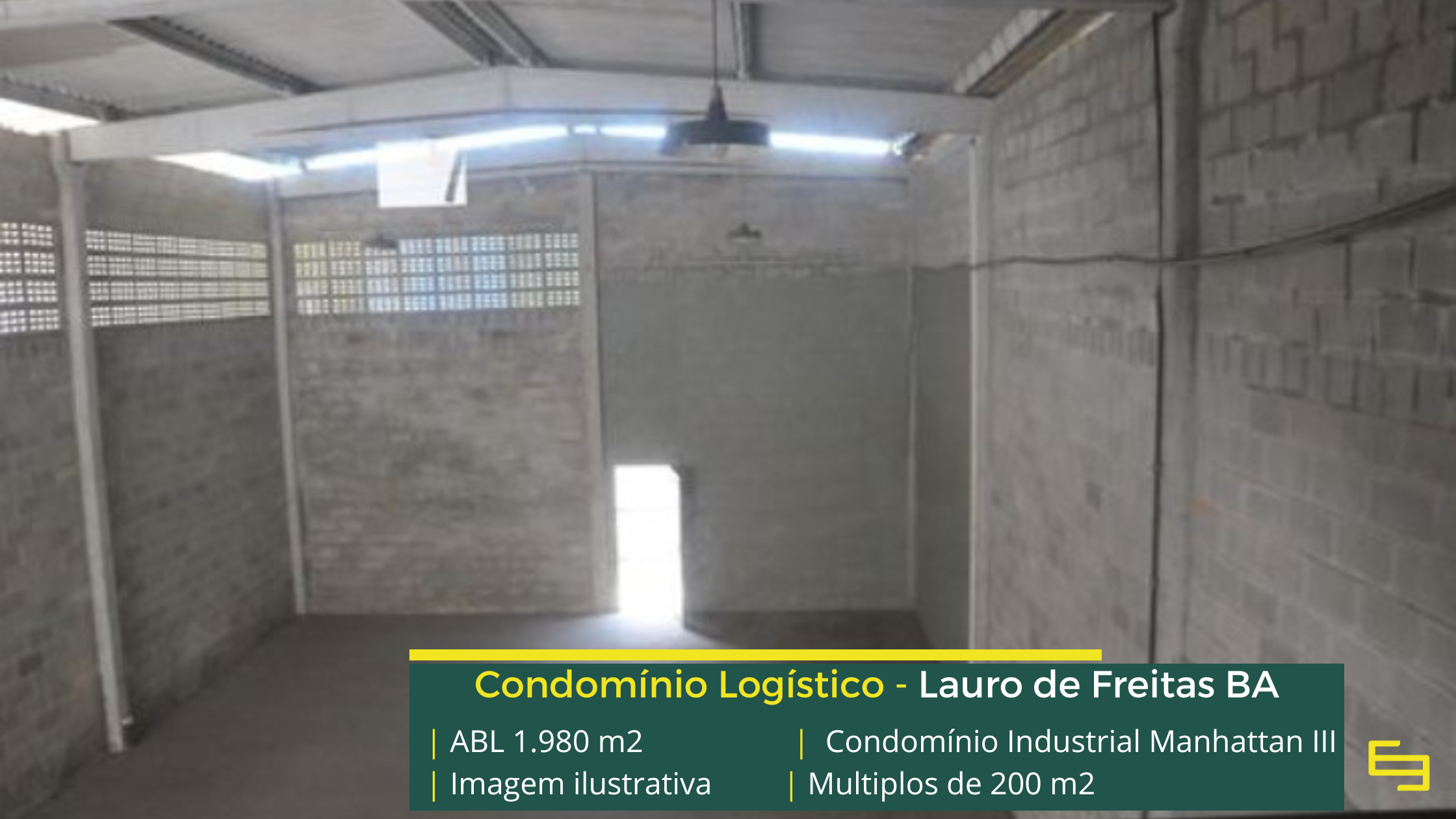 Locação de galpão em Lauro de Freitas - Manhattan III. Galpões/Armazéns/Condomínios logísticos e industriais para alugar em Lauro de Freitas.