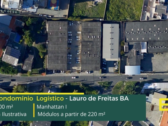 Aluguel de galpão em Lauro de Freitas