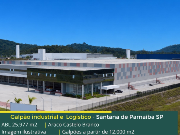 Galpão em Santana de Parnaíba - Araco Castelo Branco. Galpões/Armazéns/Condomínios logísticos e industriais para alugar no estado de SP.
