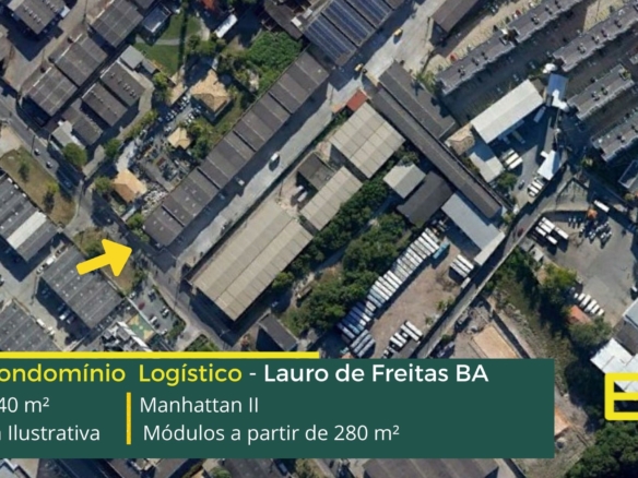 Galpões em Lauro de Freitas