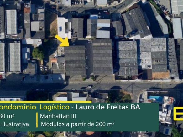 Locação de galpão em Lauro de Freitas