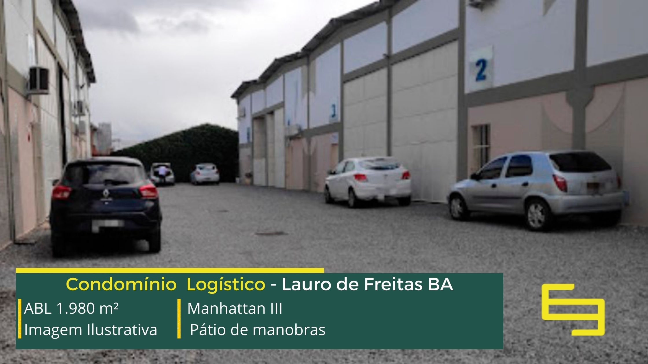 Locação de galpão em Lauro de Freitas - Manhattan III. Galpões/Armazéns/Condomínios logísticos e industriais para alugar em Lauro de Freitas.