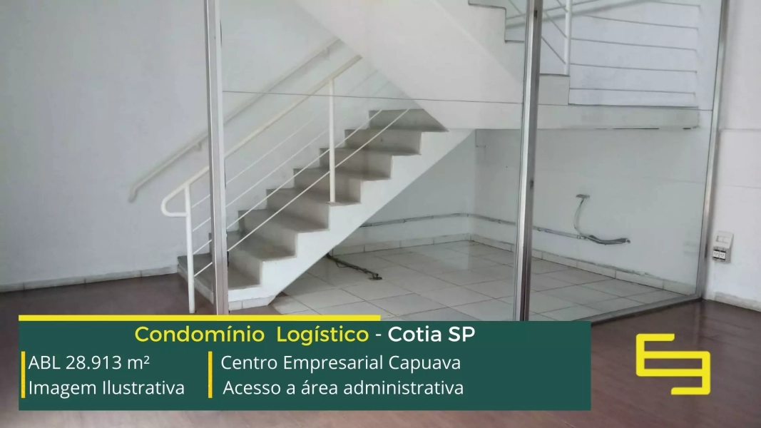 Aluguel de galpão em Cotia SP - Centro Empresarial Capuava. Galpões/Armazéns/Condomínios logísticos e industriais para alugar em Cotia SP.