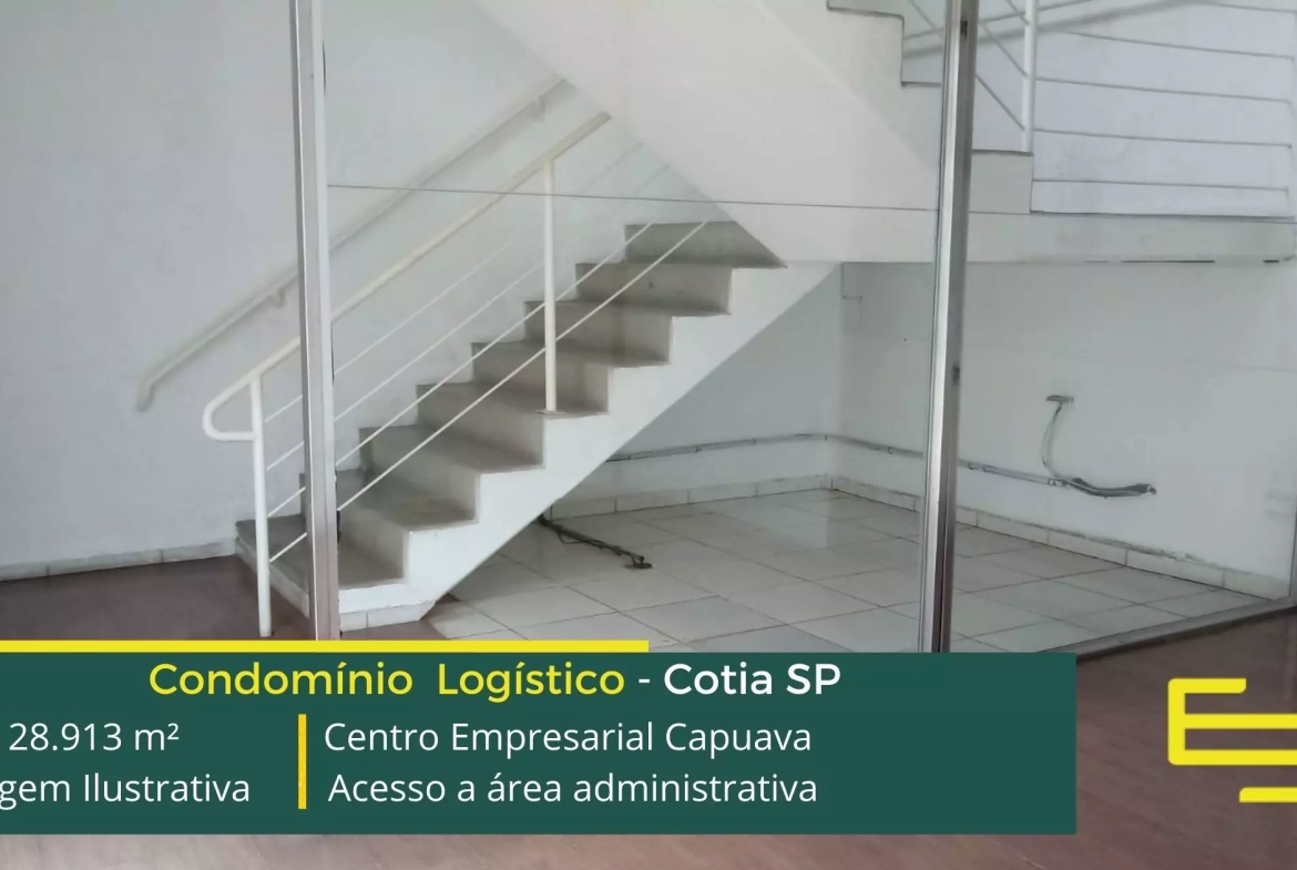 Aluguel de galpão em Cotia SP - Centro Empresarial Capuava. Galpões/Armazéns/Condomínios logísticos e industriais para alugar em Cotia SP.