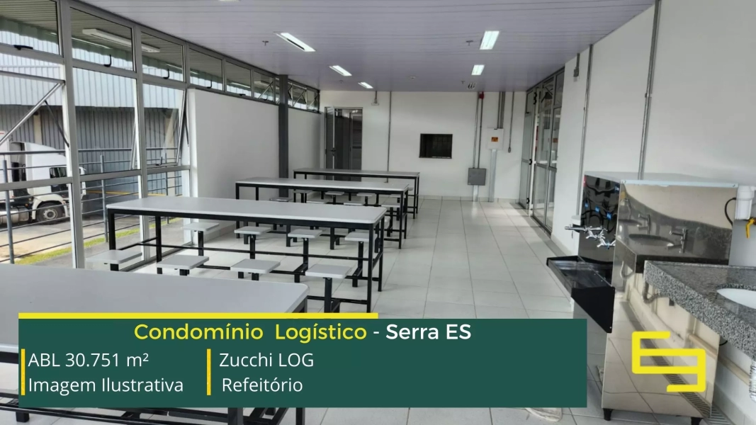 Galpões para alugar em Serra - Condomínio Zucchi LOG. Galpões/Armazéns/Condomínios logísticos e industriais para alugar em Serra ES.