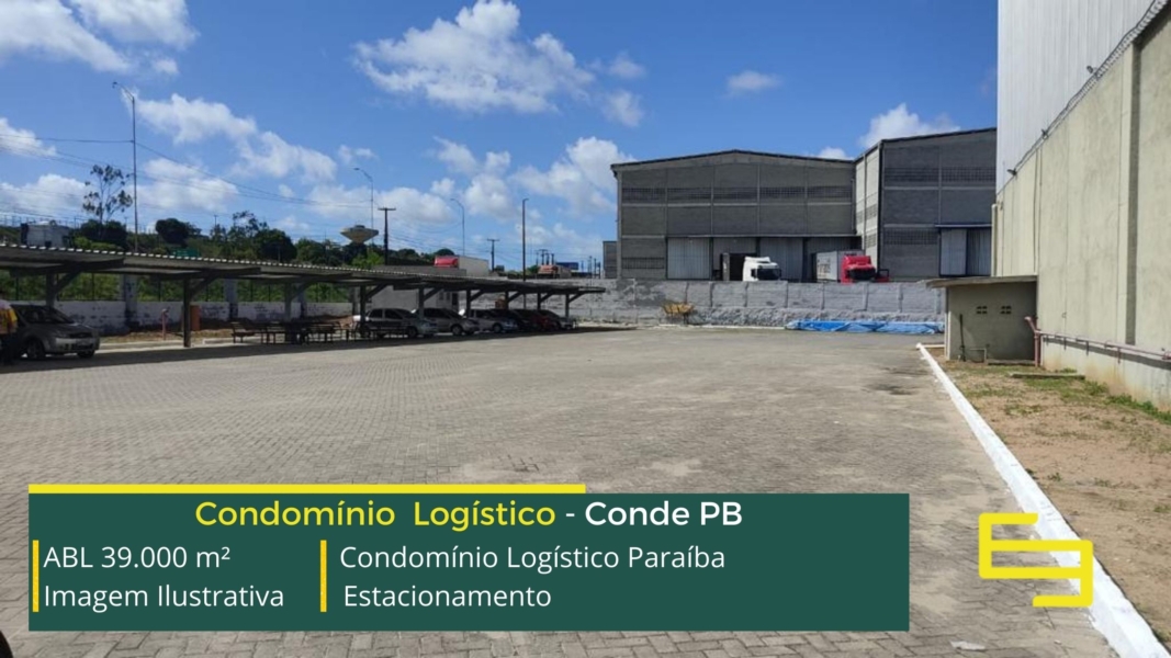 Aluguel de Galpão em Conde - Condomínio Logístico Paraíba. GalpõesArmazénsCondomínios logísticos e industriais para alugar