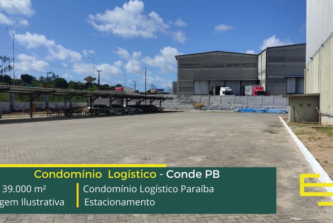Aluguel de Galpão em Conde - Condomínio Logístico Paraíba. GalpõesArmazénsCondomínios logísticos e industriais para alugar