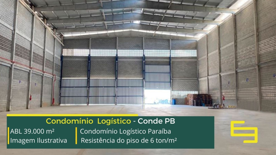 Aluguel de Galpão em Conde - Condomínio Logístico Paraíba. GalpõesArmazénsCondomínios logísticos e industriais para alugar