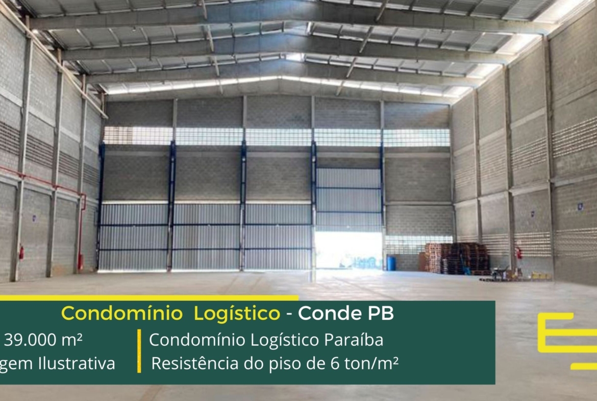 Aluguel de Galpão em Conde - Condomínio Logístico Paraíba. GalpõesArmazénsCondomínios logísticos e industriais para alugar