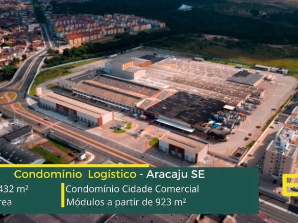 Aluguel de galpão em Aracaju - Condomínio Cidade Comercial. Galpões/Armazéns/Condomínios logísticos e industriais para alugar em Aracaju - SE