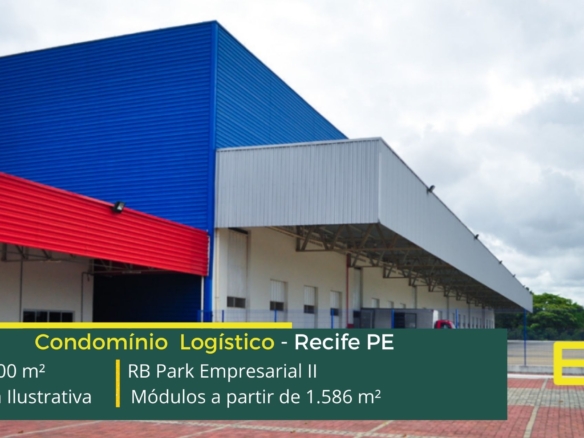 Aluguel de galpão em Recife - RB Park Empresarial II. Galpões/Armazéns/Condomínios logísticos e industriais para alugar em Recife PE.