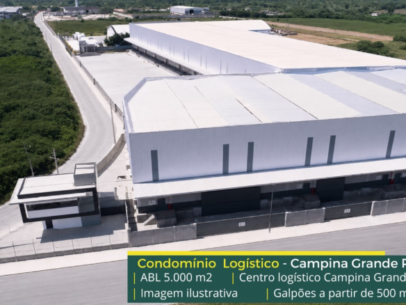 Aluguel de galpão em Campina Grande - Condomínio Logístico Paraíba. Galpões/Armazéns/Condomínios logísticos e industriais para alugar em PB
