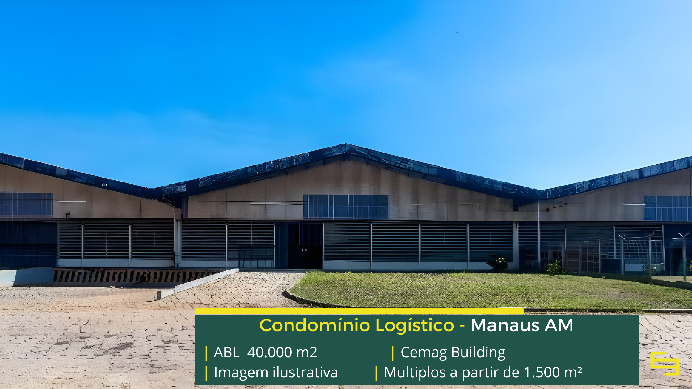 Galpão para locação em Manaus com infraestrutura moderna, localização estratégica e excelente acesso para operações logísticas e industriais.