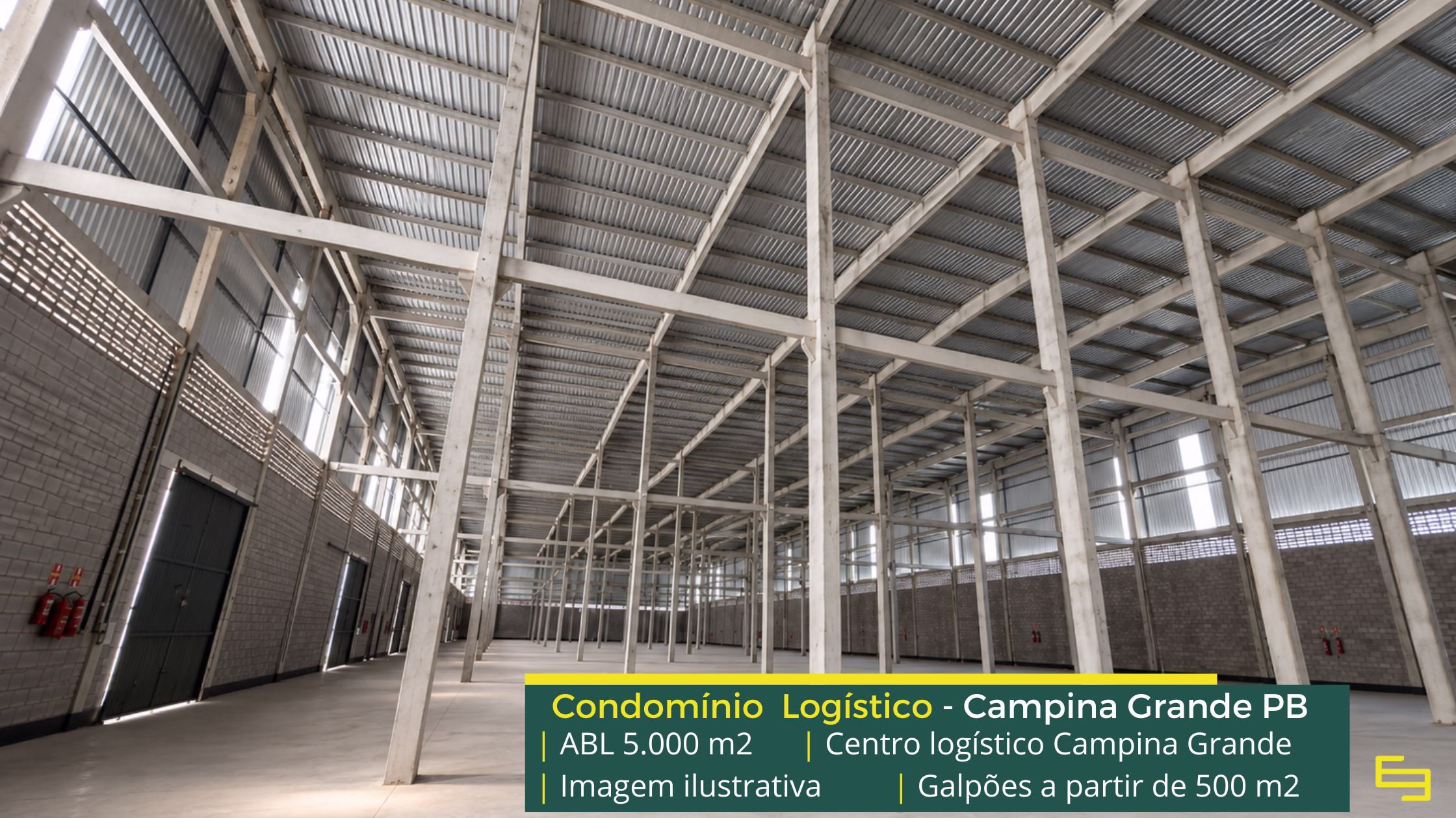Aluguel de galpão logístico em Campina Grande