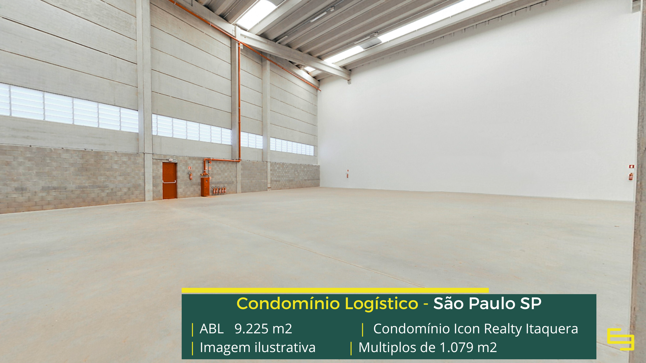 Locação de galpões em São Paulo - Icon Realty Itaquera. Galpões/Armazéns/Condomínios Industriais e Logísticos para locação em São Paulo.