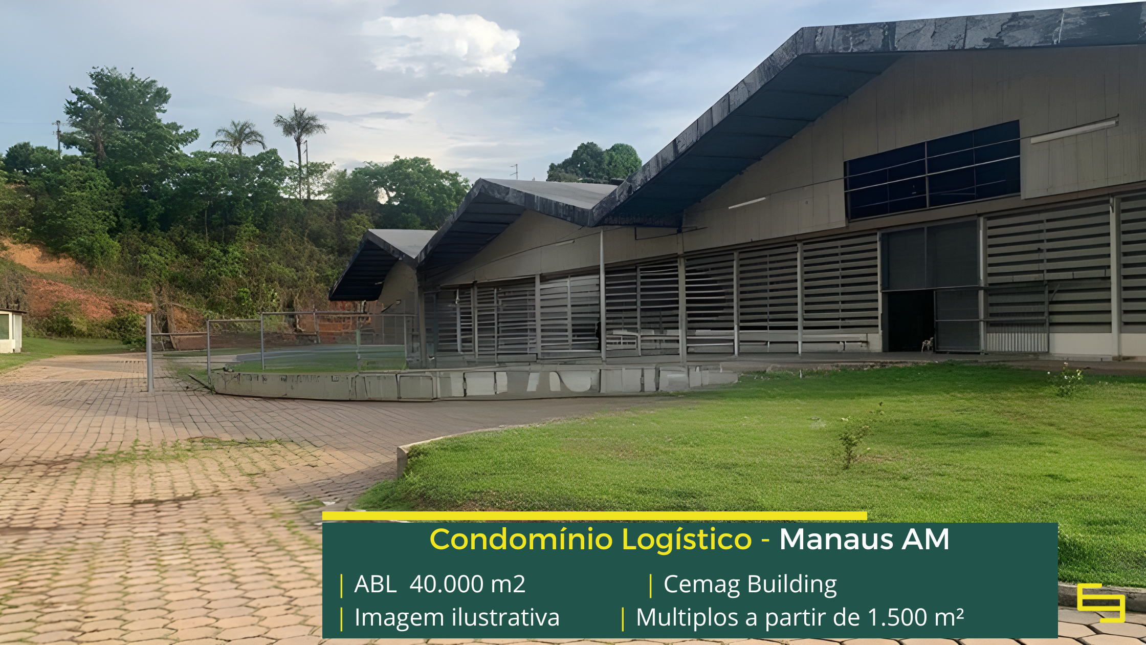 Galpão para locação em Manaus com infraestrutura moderna, localização estratégica e excelente acesso para operações logísticas e industriais.