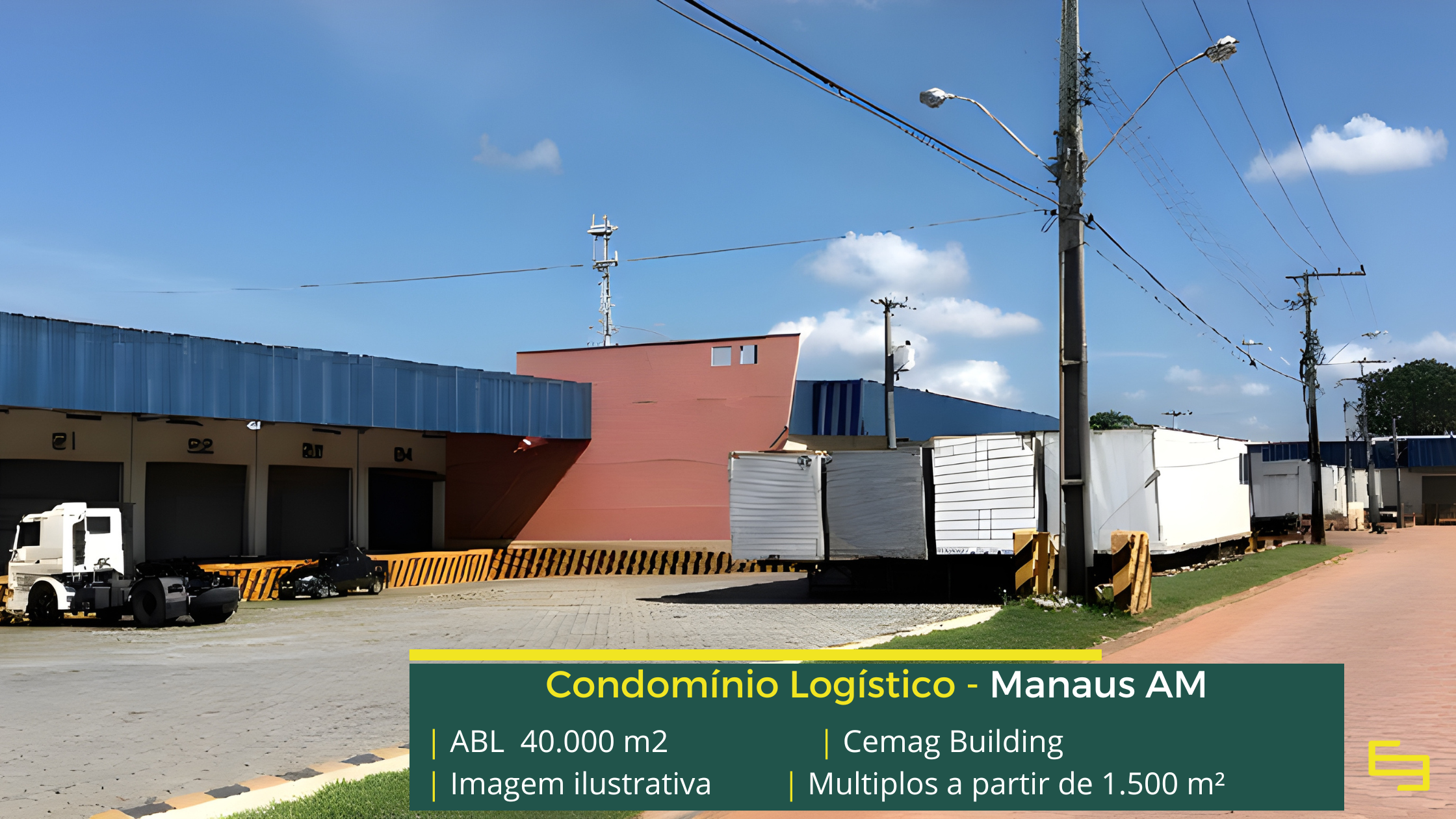 Galpão para locação em Manaus com infraestrutura moderna, localização estratégica e excelente acesso para operações logísticas e industriais.