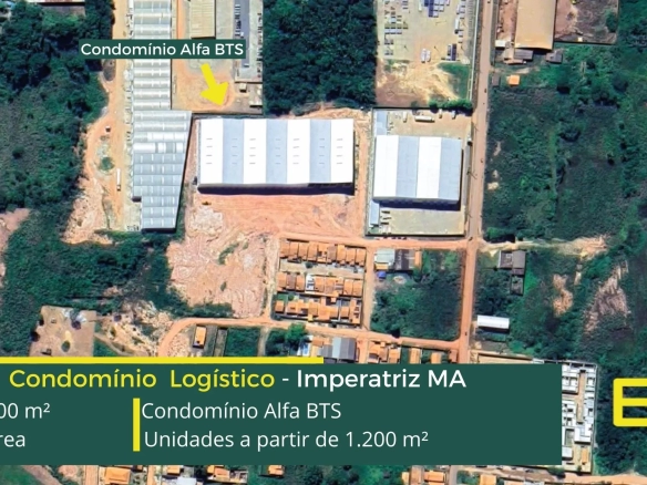 Galpão para alugar em Imperatriz - Condomínio AlfaBTS. Galpões/Armazéns/Condomínios logísticos e industriais para alugar em Imperatriz - MA.