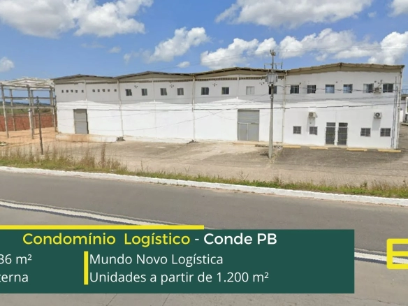 Galpão para alugar em Conde - Mundo Novo Logística. Galpões/Armazéns/Condomínios logísticos e industriais para alugar em Conde - PB.