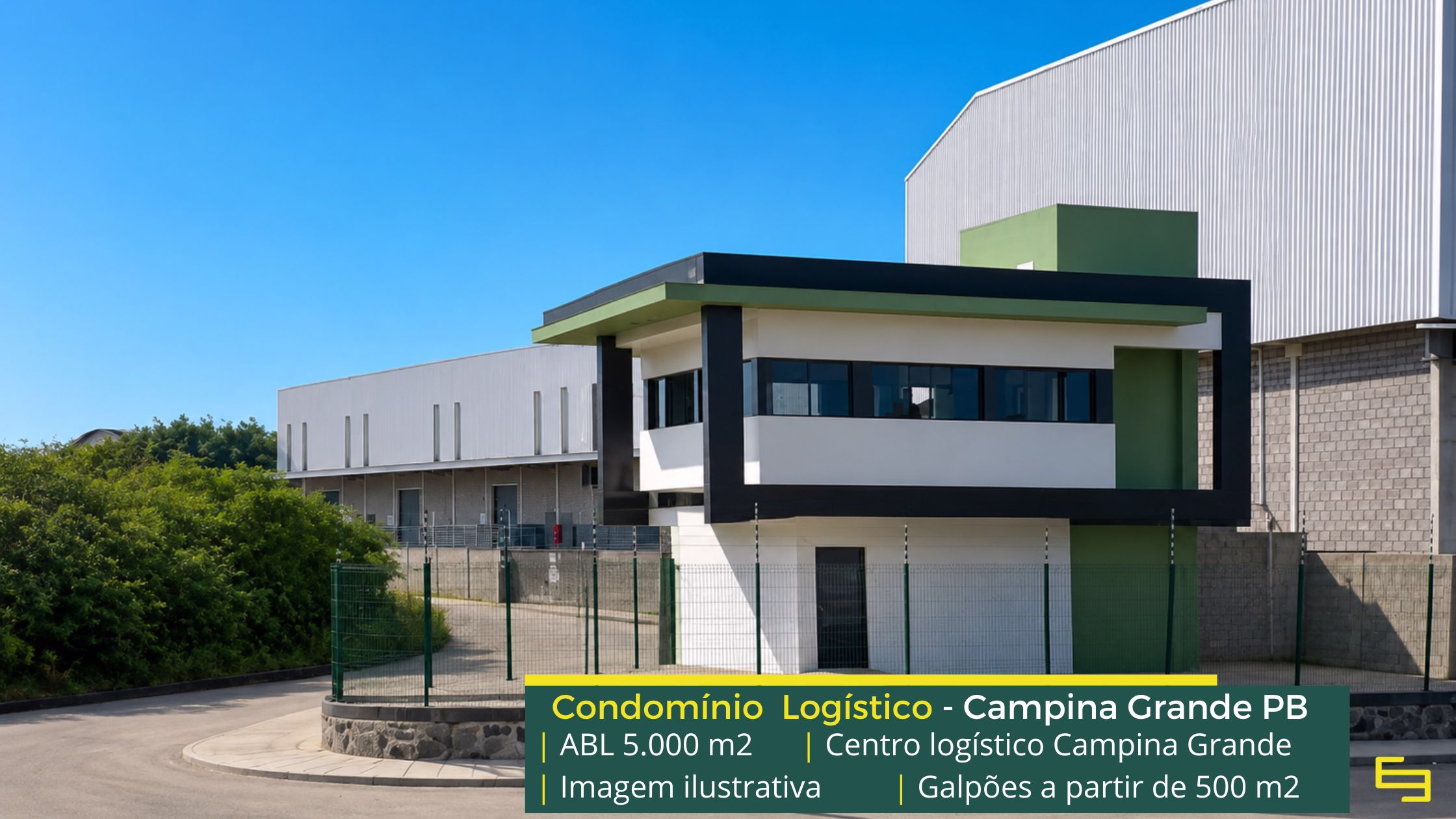 Aluguel de galpão logístico em Campina Grande