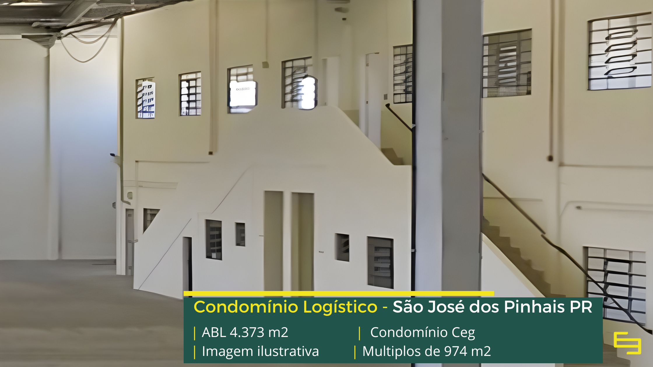 Galpões para alugar em São José dos Pinhais - Condomínio CEG. Galpões/Armazéns/Condomínios logísticos e industriais para alugar no Paraná.