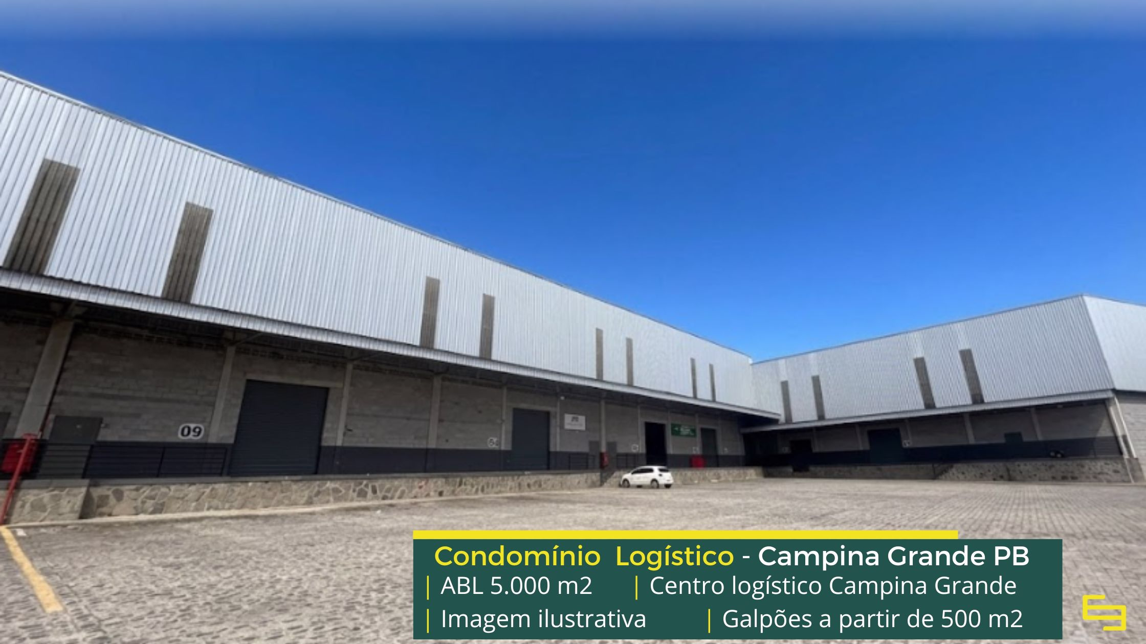 Aluguel de galpão logístico em Campina Grande