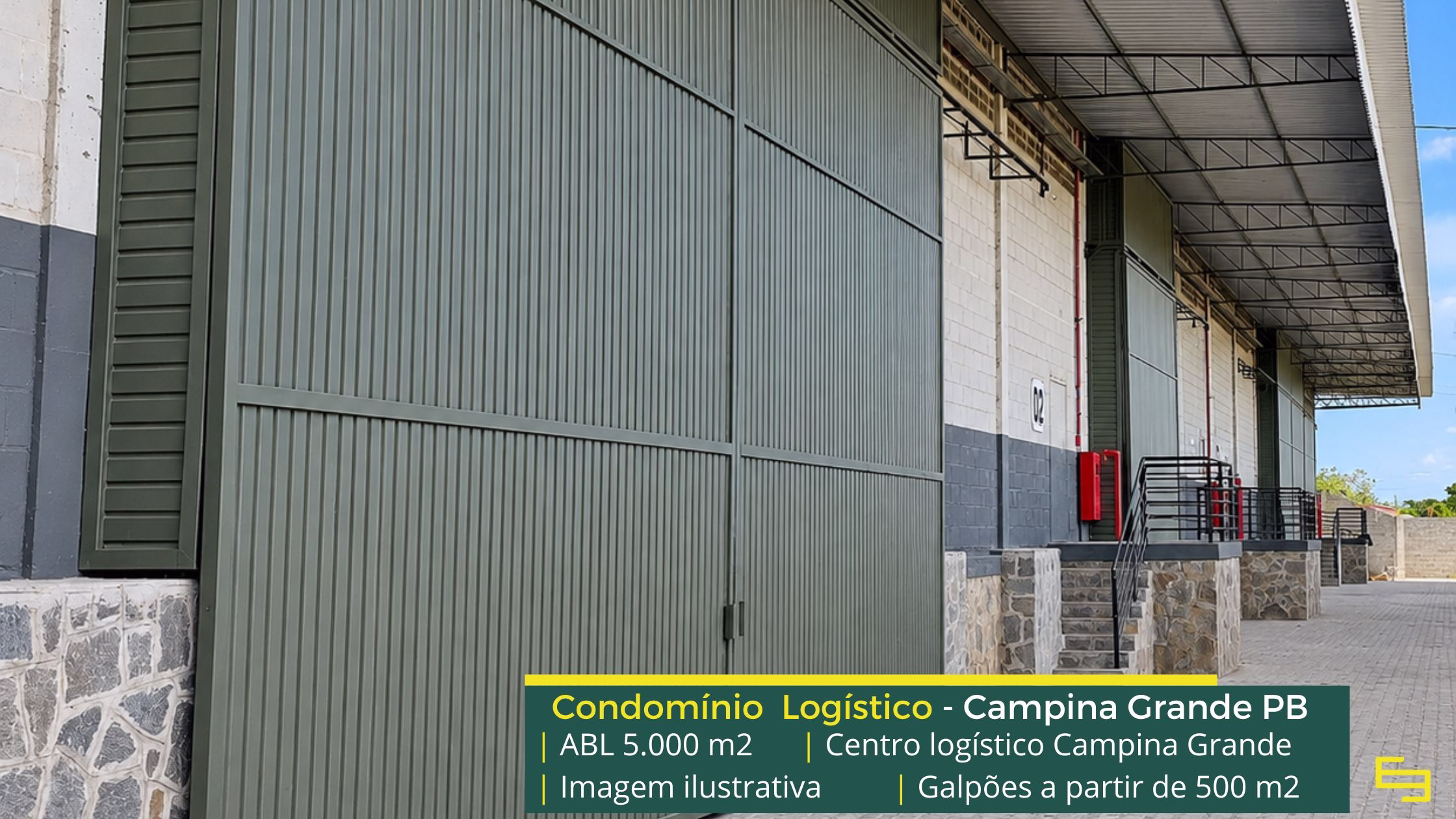 Aluguel de galpão logístico em Campina Grande
