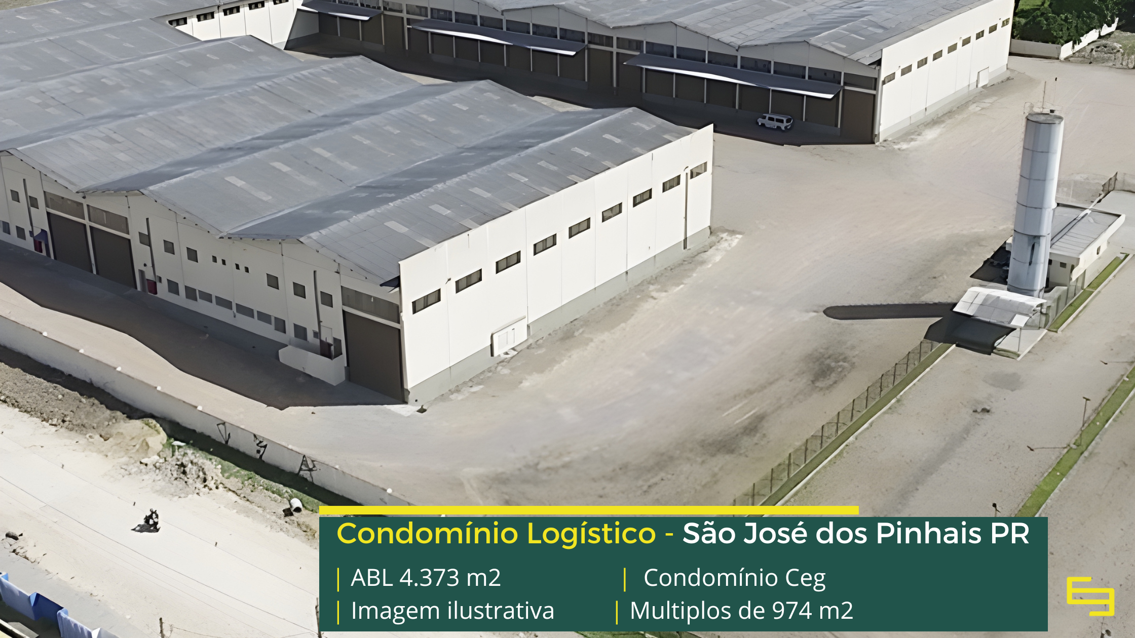 Galpões para alugar em São José dos Pinhais - Condomínio CEG. Galpões/Armazéns/Condomínios logísticos e industriais para alugar no Paraná.