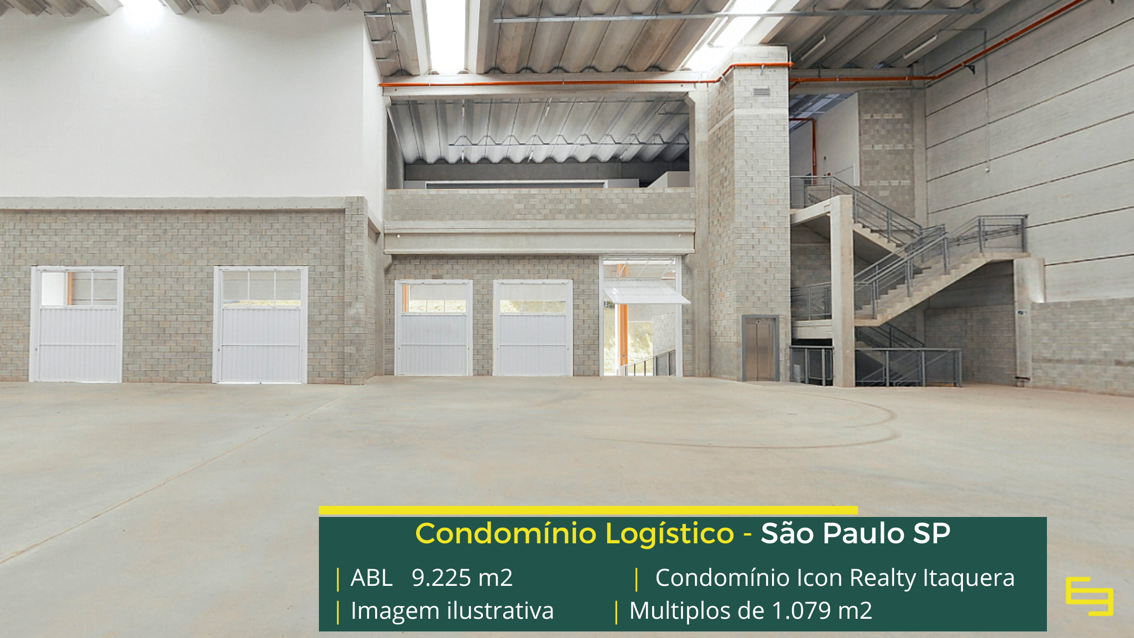 Locação de galpões em São Paulo - Icon Realty Itaquera. Galpões/Armazéns/Condomínios Industriais e Logísticos para locação em São Paulo.