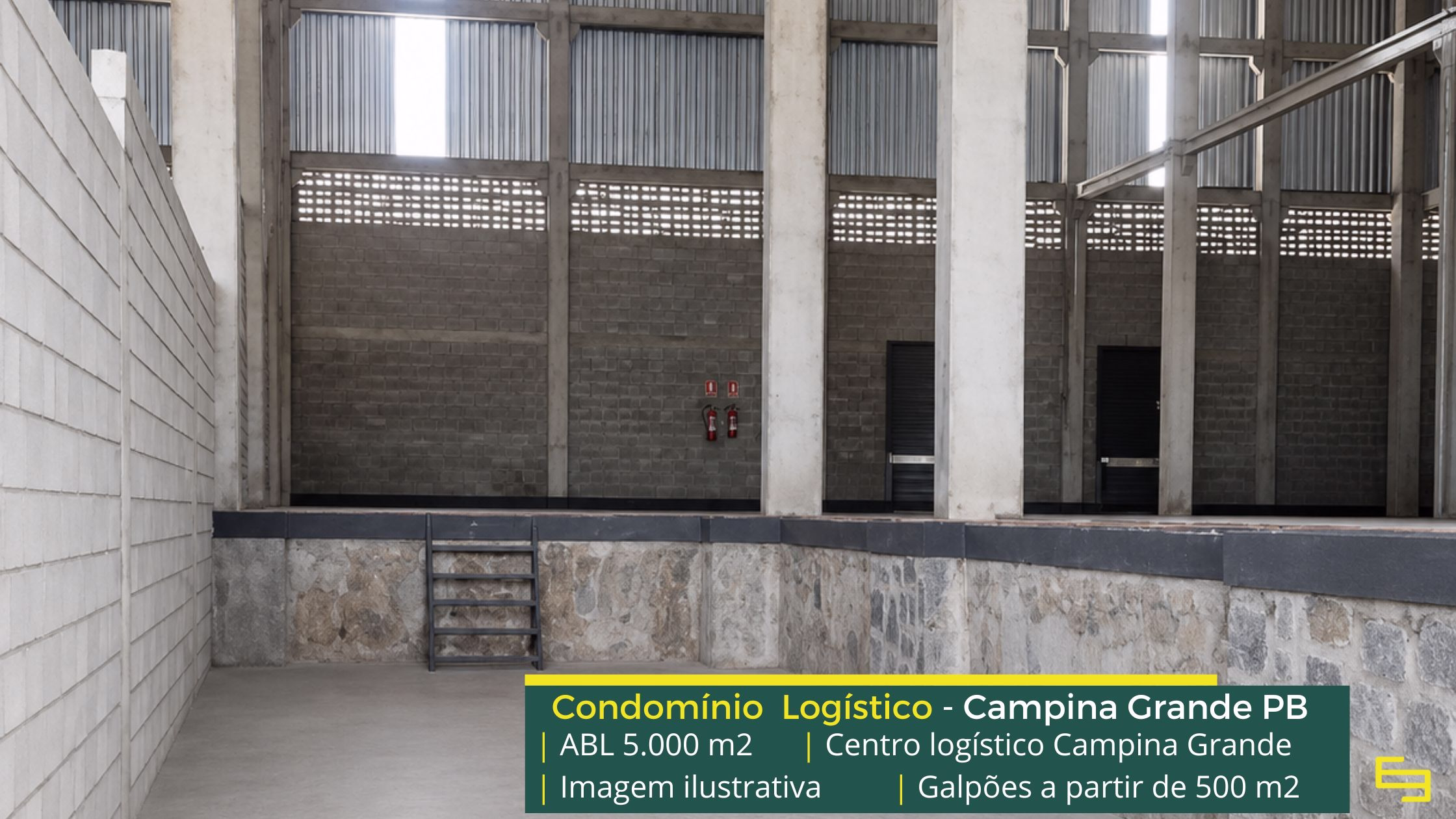 Aluguel de galpão logístico em Campina Grande