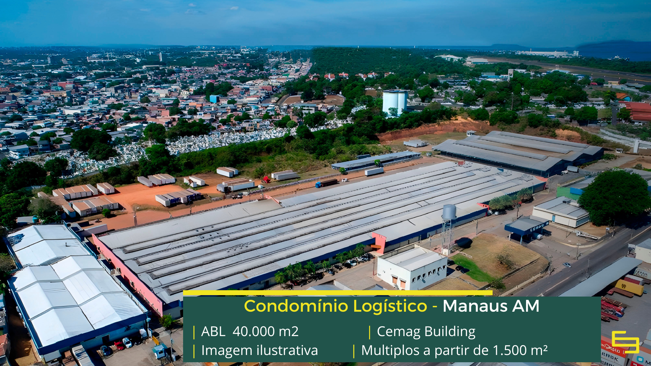 Galpão para locação em Manaus com infraestrutura moderna, localização estratégica e excelente acesso para operações logísticas e industriais.
