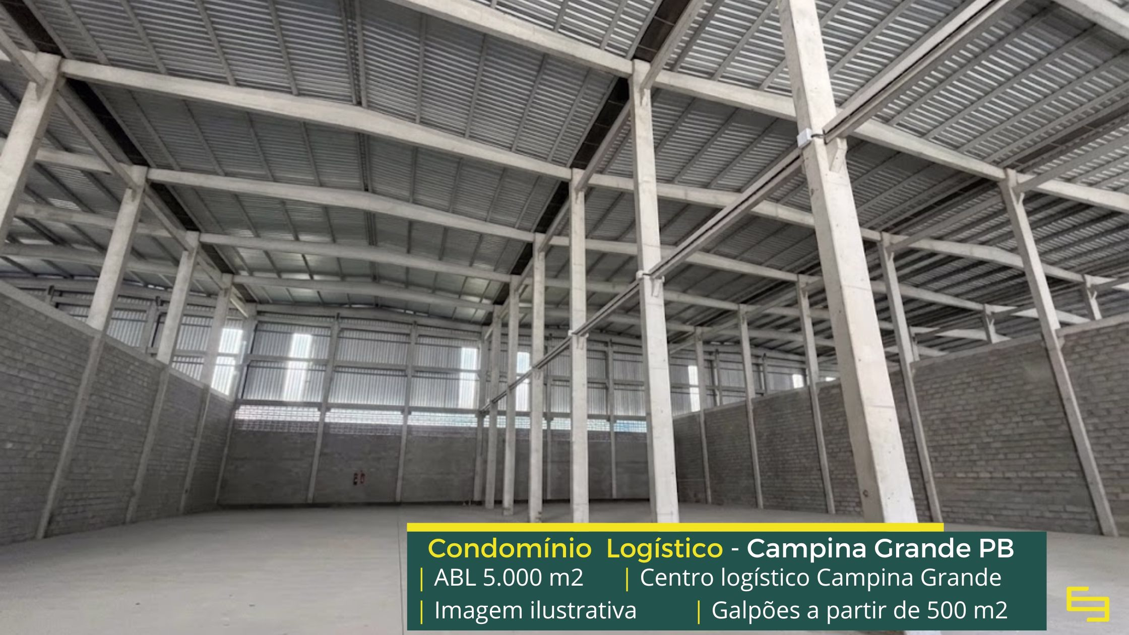 Aluguel de galpão logístico em Campina Grande