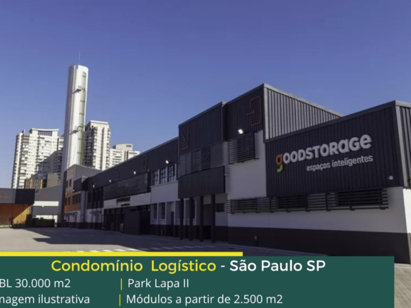 Aluguel de Galpão em São Paulo SP - Park Lapa II. Galpões/Armazens/Condomínios logísticos para alugar com docas, portaria e segurança