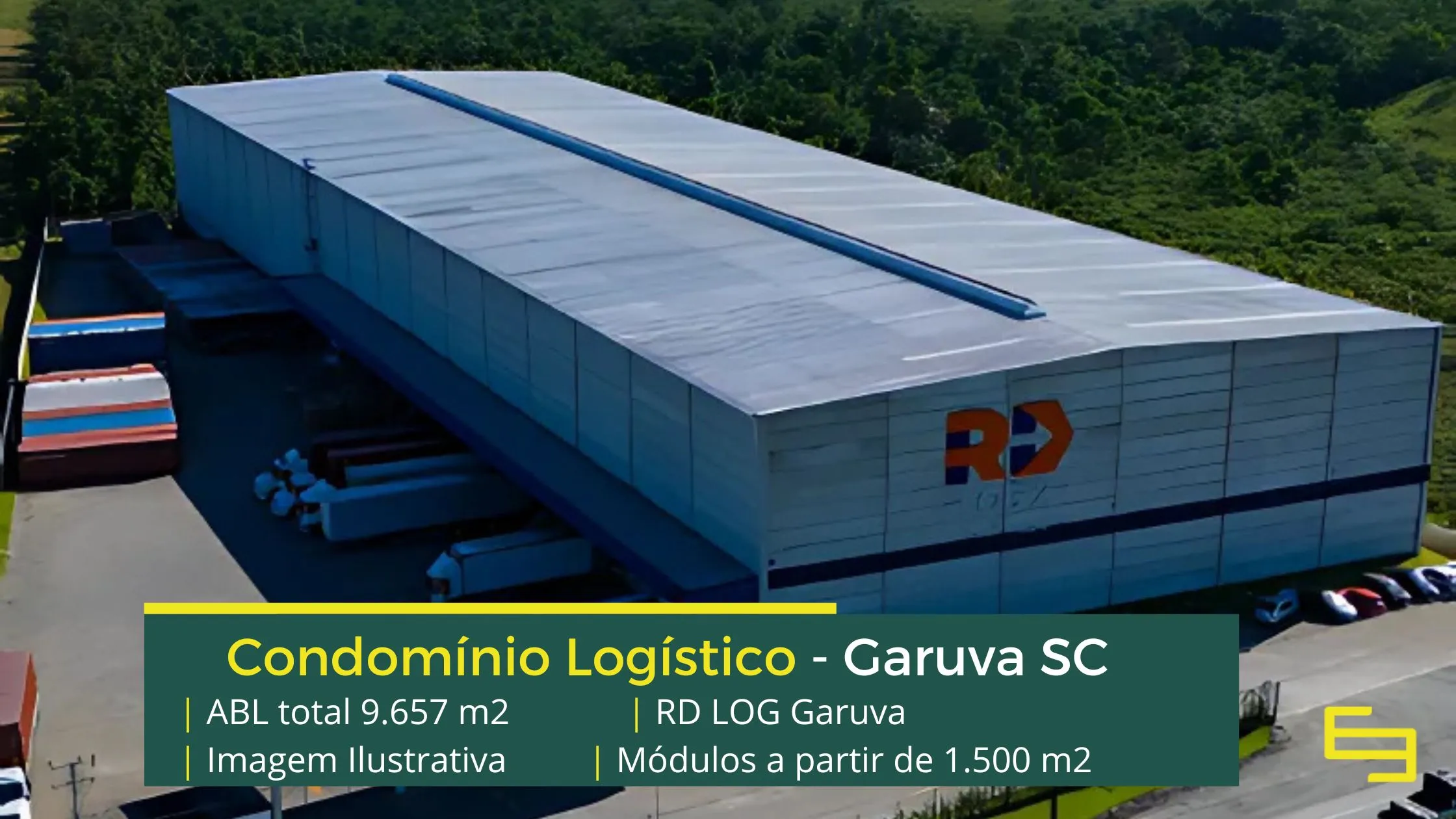 Aluguel de galpões em Garuva SC - RD LOG 2. Galpão para alugar em Garuva com docas, segurança 24 horas, próximo ao Porto de Itapoá e BR 101