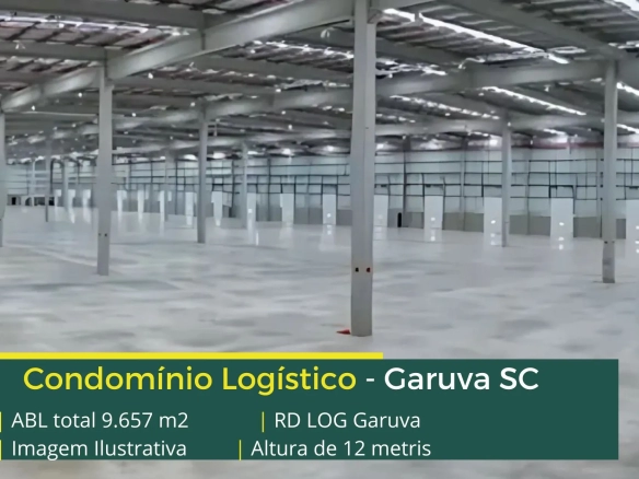 Condomínio Logístico Garuva/SC - Garuva Logistico - vao interno