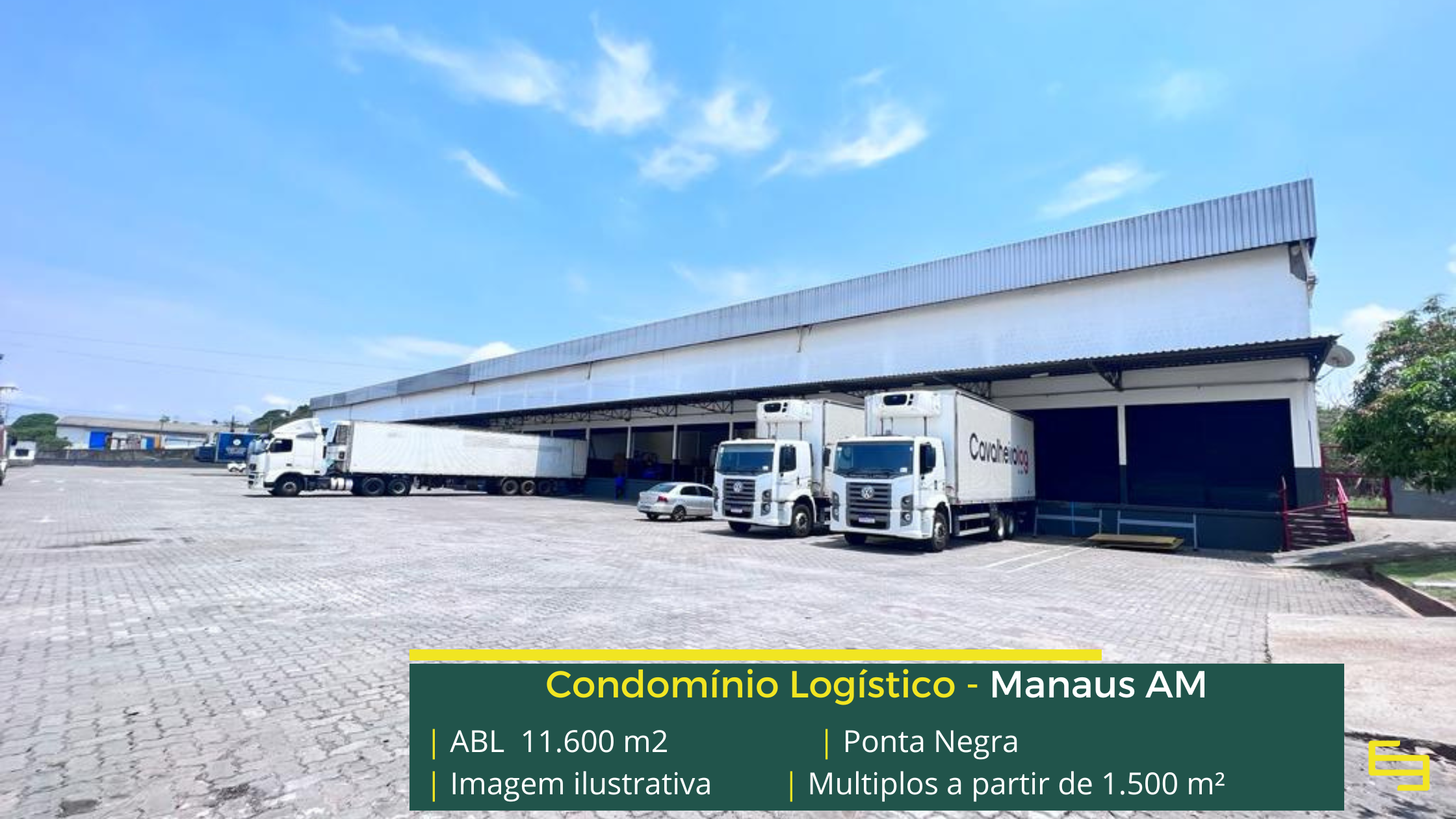 Encontre galpão para locação em Manaus AM com excelente infraestrutura logística, fácil acesso e localização estratégica.