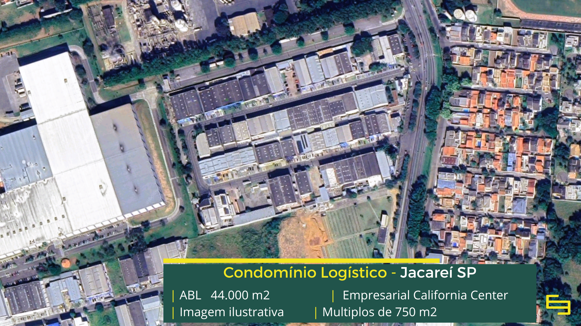 Aluguel de galpão em Jacareí SP c - Empresarial California Center. Galpões/Armazéns/Condomínios logísticos e industriais para alugar