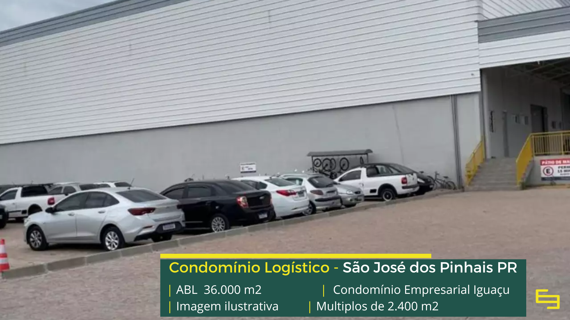 Galpão para locação em São José dos Pinhais - Condomínio Empresarial Iguaçu. Galpões/Armazéns/Condomínios logísticos para alugar no Paraná