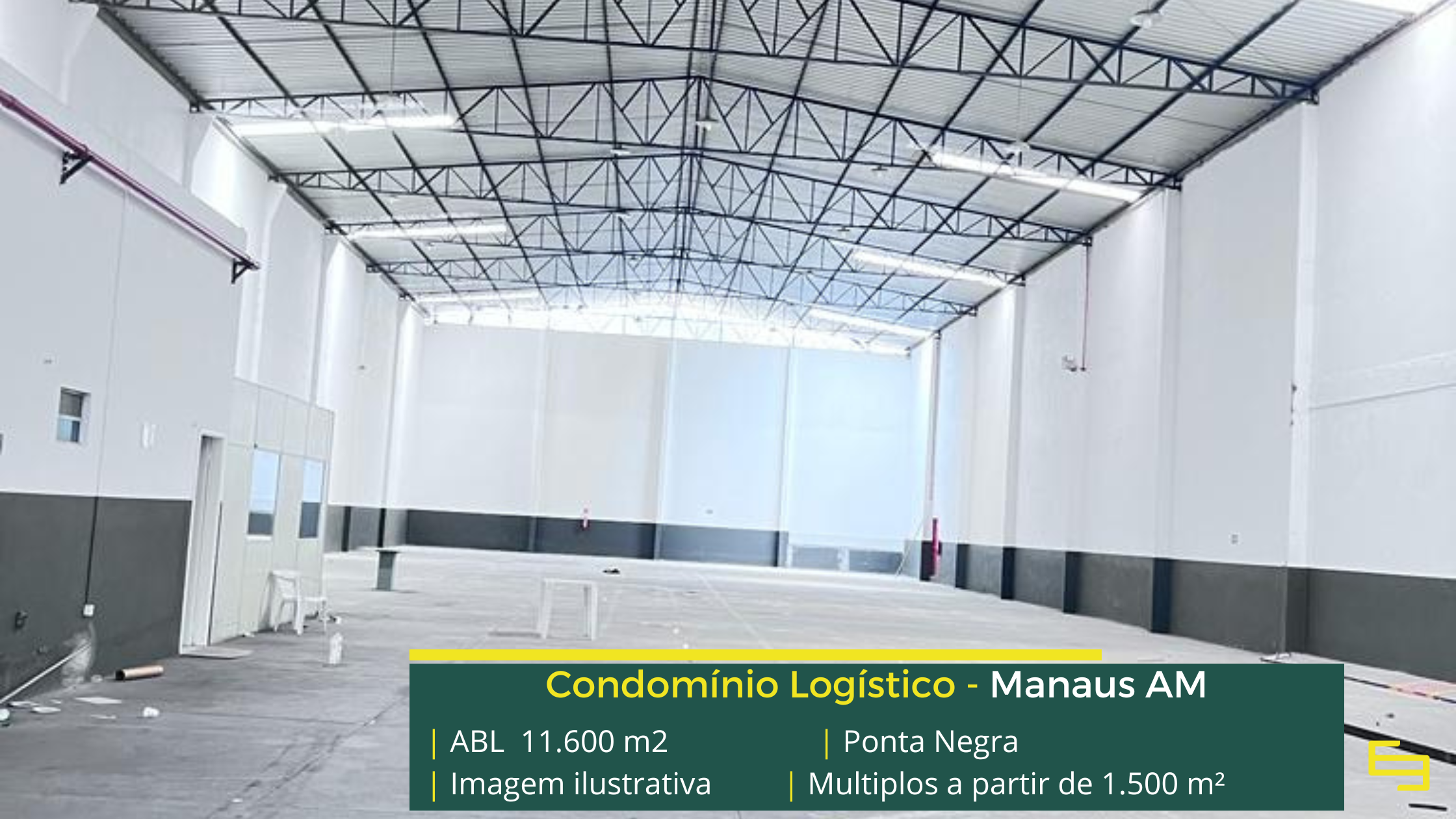 Encontre galpão para locação em Manaus AM com excelente infraestrutura logística, fácil acesso e localização estratégica.
