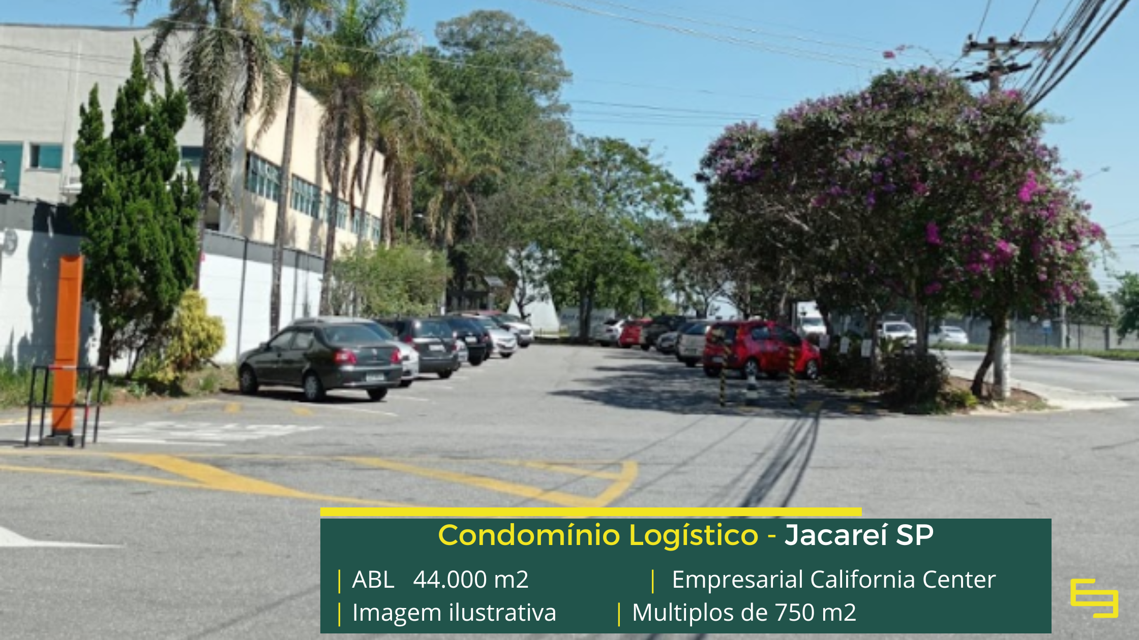 Aluguel de galpão em Jacareí SP c - Empresarial California Center. Galpões/Armazéns/Condomínios logísticos e industriais para alugar