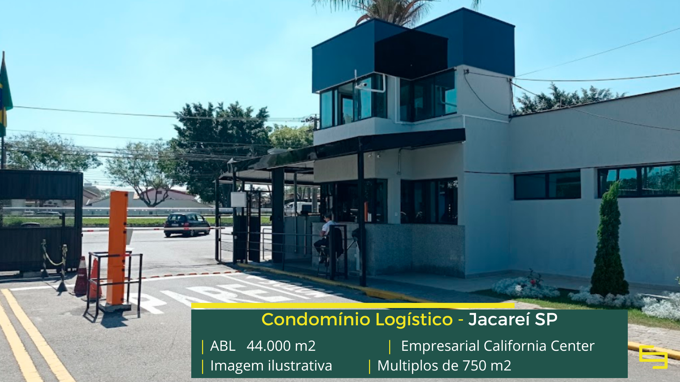 Aluguel de galpão em Jacareí SP c - Empresarial California Center. Galpões/Armazéns/Condomínios logísticos e industriais para alugar