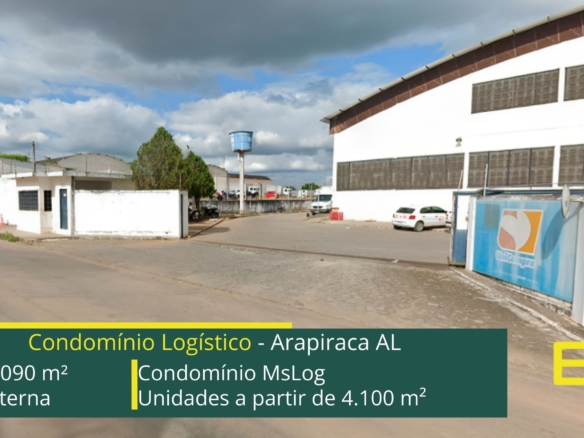 Galpão para alugar em Arapiraca - Condomínio MsLog. Galpões/Armazéns/Condomínios logísticos e industriais para alugar em Arapiraca - AL.