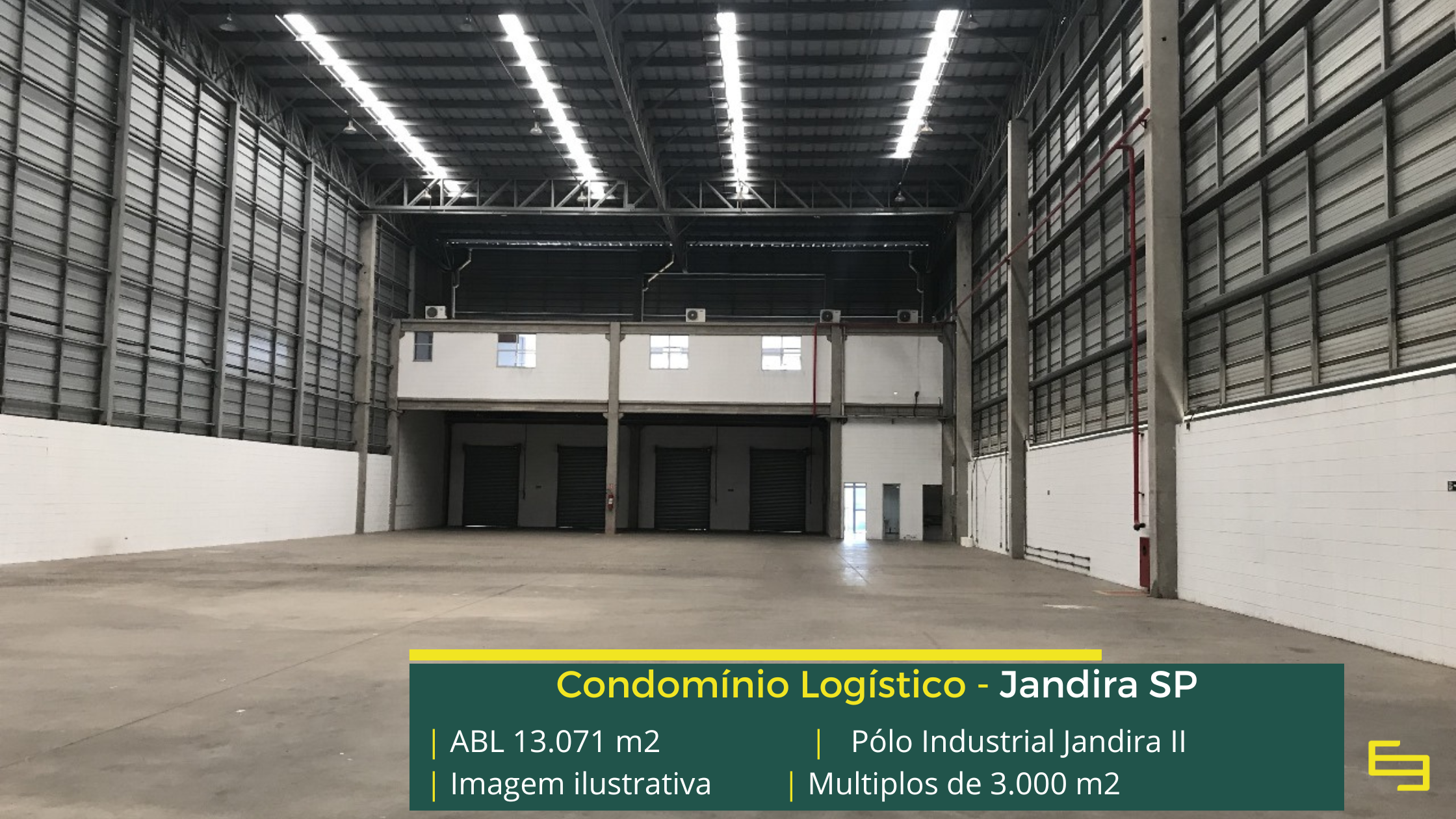 Galpões para locação em Jandira-Pólo Industrial Jandira 2. Galpões/Armazéns/Condomínios logísticos e industriais para alugar em Jandira - SP.