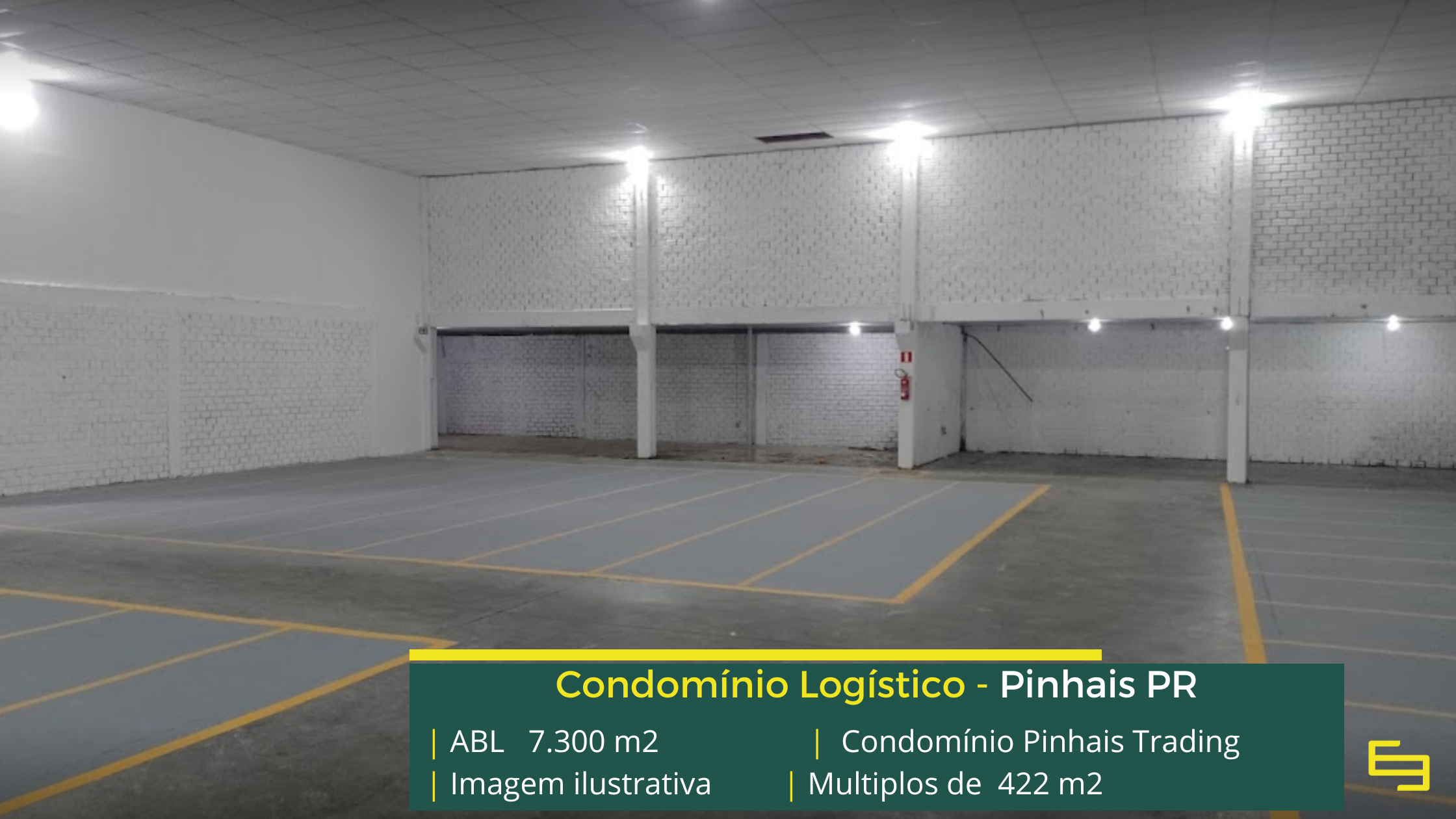 Galpão para locação em Pinhais - Cond. Pinhais Trading. Galpões/Armazéns/Condomínios logísticos e industriais para alugar em Pinhais - PR.